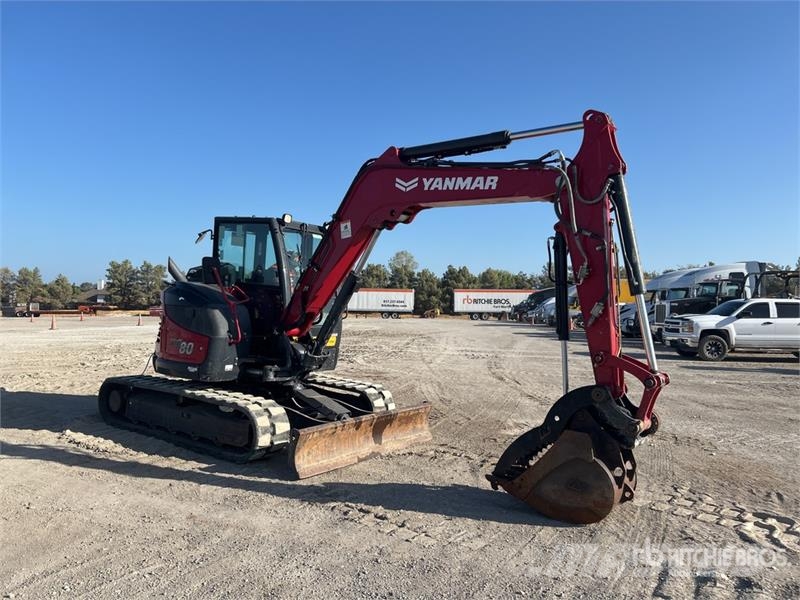Yanmar Vi080-1A Tracked Excavator حفارات زحافة