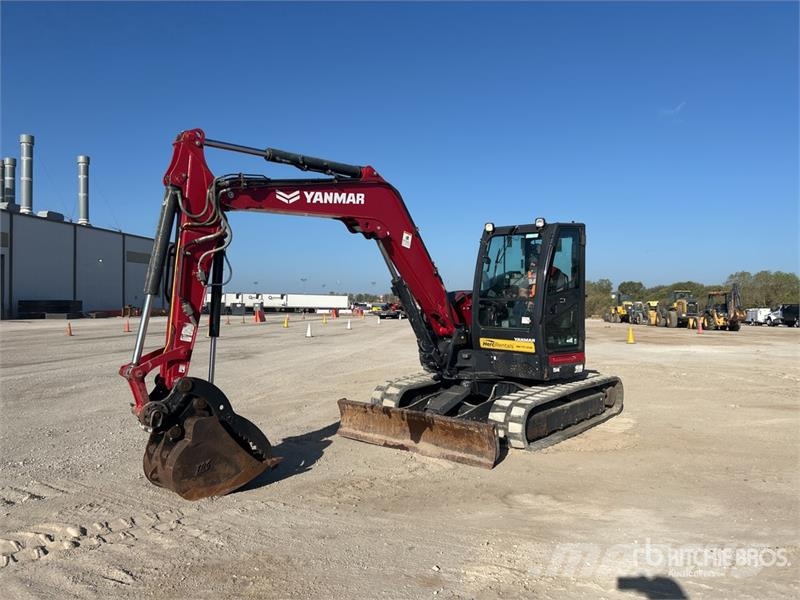 Yanmar Vi080-1A Tracked Excavator حفارات زحافة