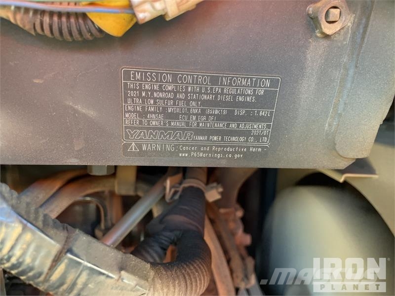 Yanmar ViO35-6A Minigravemaskiner