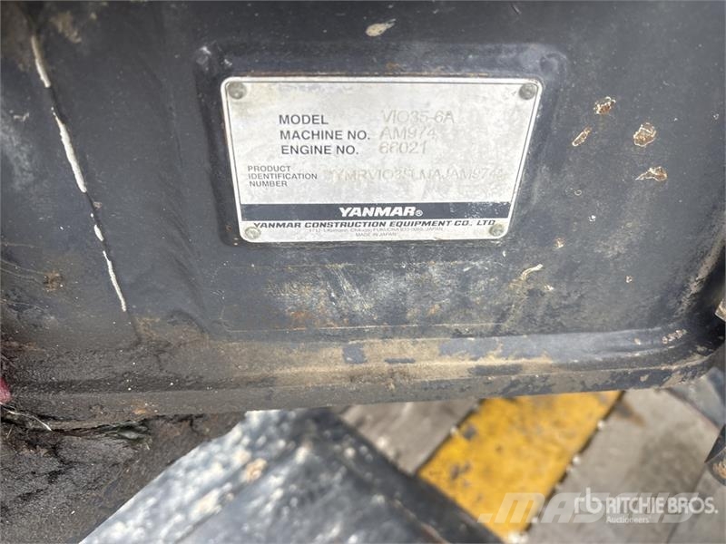 Yanmar ViO35-6A Minibagger < 7t
