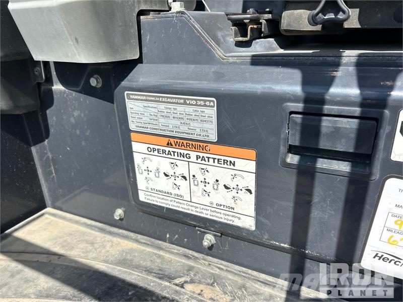 Yanmar ViO35-6A Mini bageri <7t