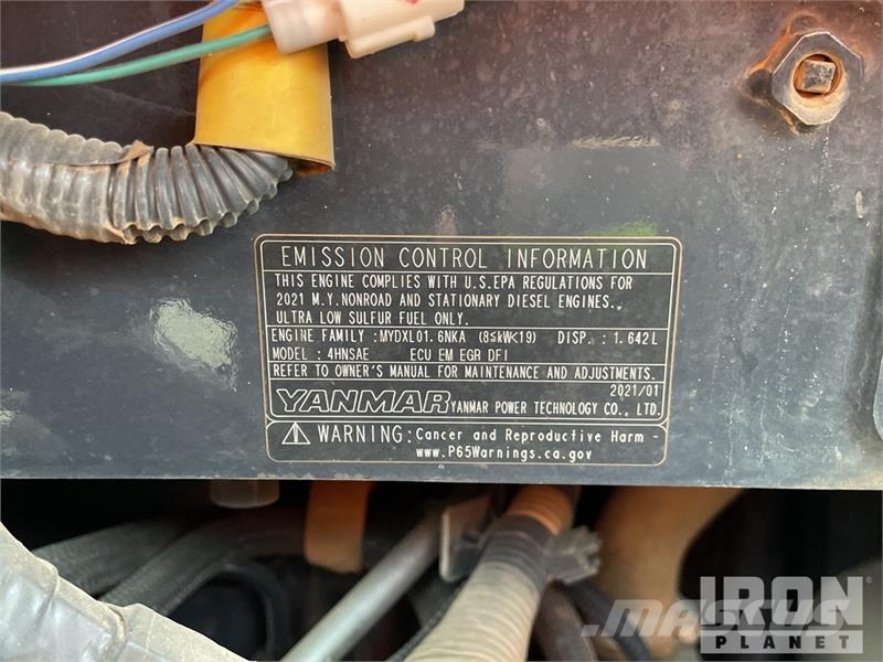 Yanmar ViO35-6A Mini kotrók < 7t