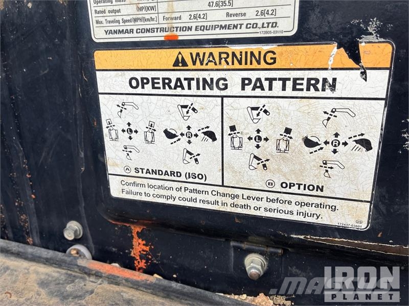 Yanmar ViO55-6A Mini Excavator Minigraafmachines < 7t