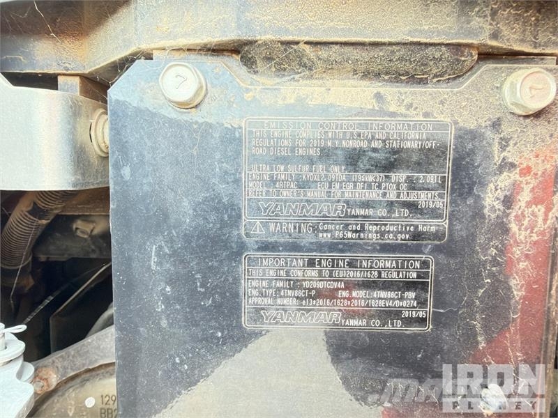 Yanmar ViO55-6A Mini Excavator Mini bageri <7t