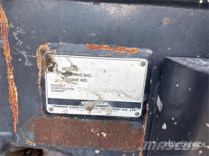 Yanmar VIO55 Mini Excavator Miniekskavaatorid < 7 t