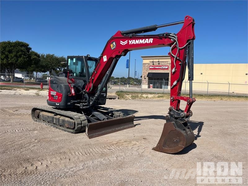 Yanmar ViO80-1A Tracked Excavator Bageri gusjeničari