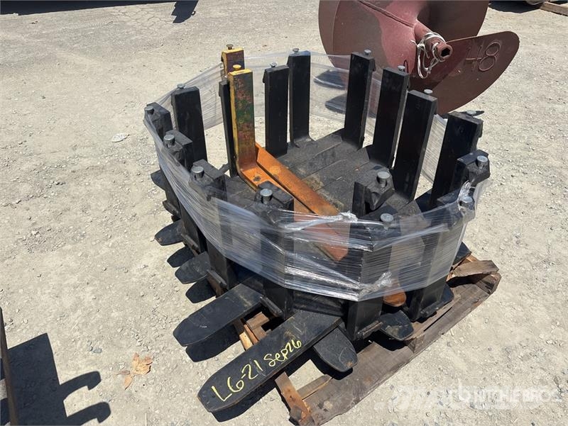 1 set of 42" forks 8 sets of 48" forks Fork Attach Vilice