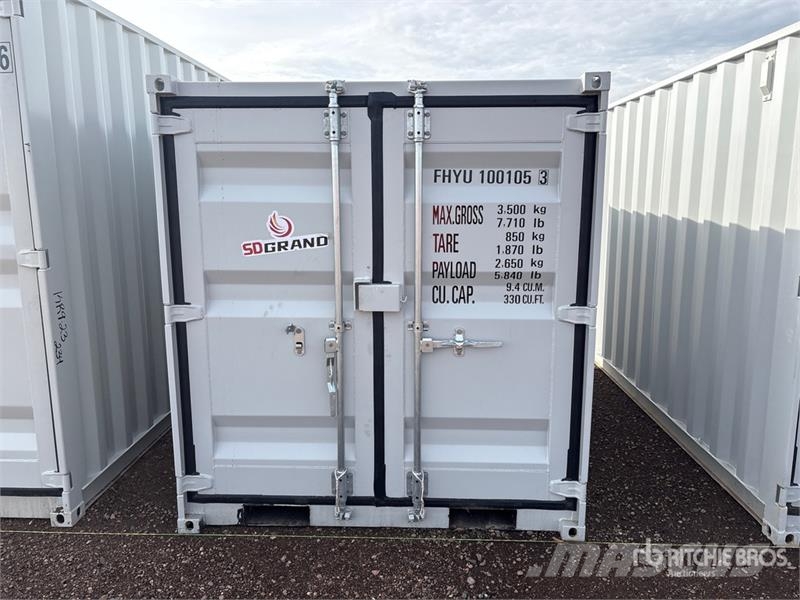 10 ft Multi-Door Open-Sided Storage Container Contenedores de almacenamiento