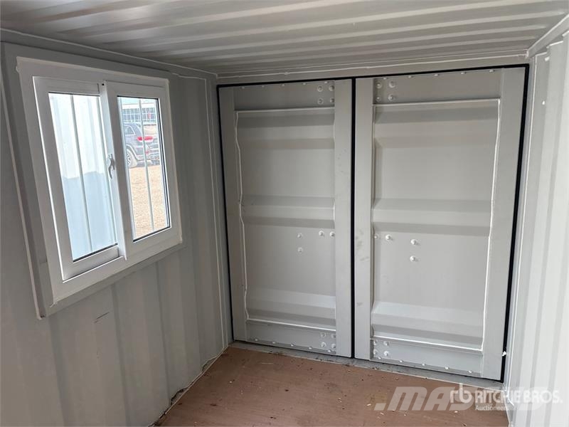 10 ft Multi-Door Open-Sided Storage Container Contenedores de almacenamiento