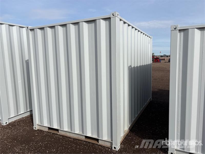 10 ft Multi-Door Open-Sided 11 ft Storage Containe Contenedores de almacenamiento