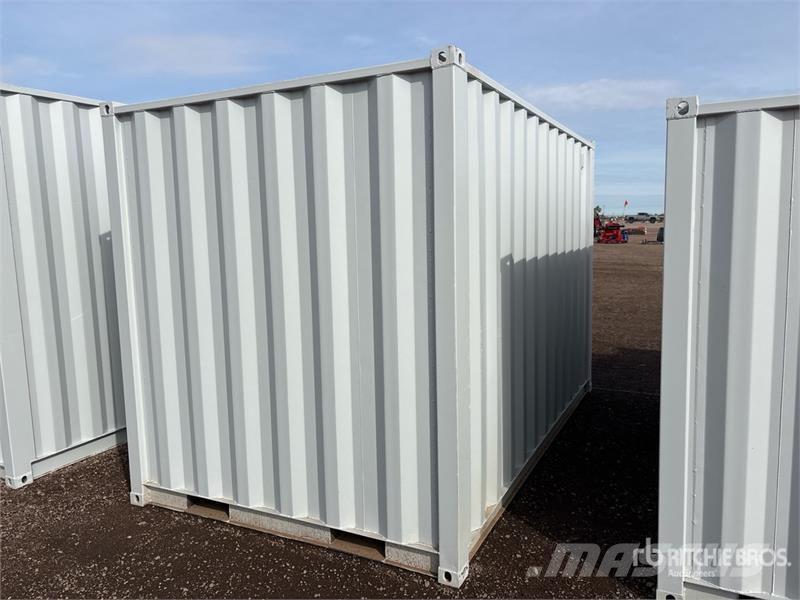 10 ft Multi-Door Open-Sided 11 ft Storage Containe Contenedores de almacenamiento