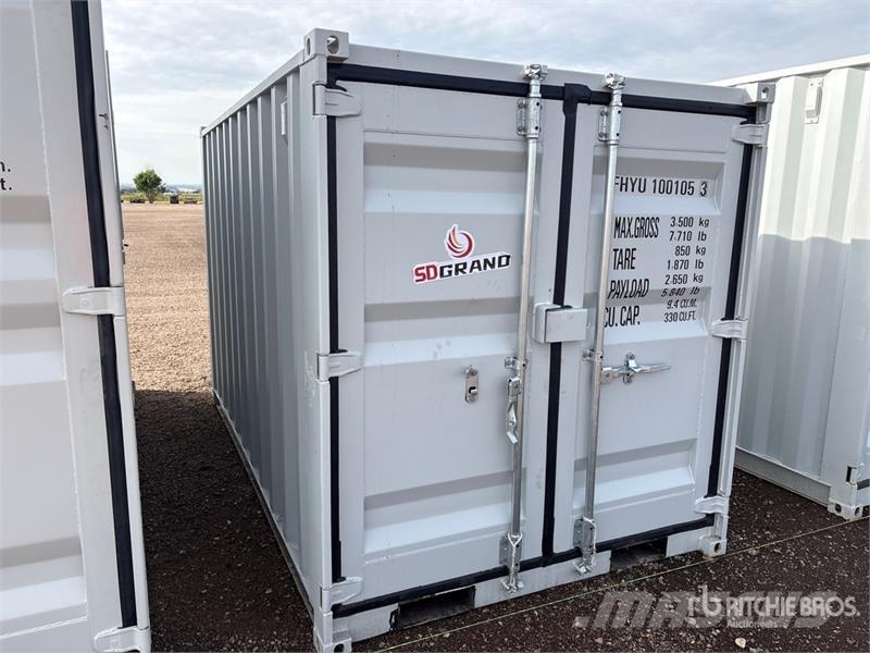 10 ft Multi-Door Open-Sided Storage Container Contenedores de almacenamiento