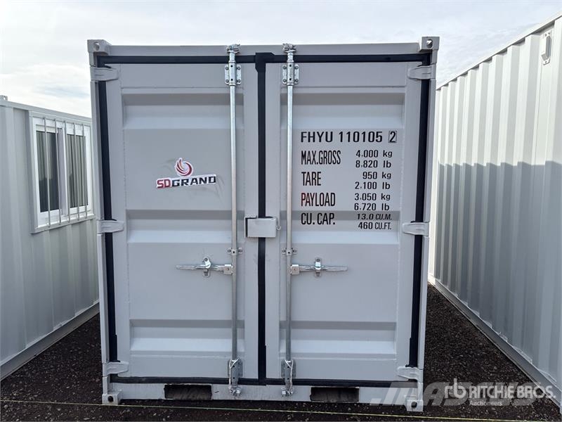 10 ft Multi-Door Open-Sided 11 ft Storage Containe Contenedores de almacenamiento