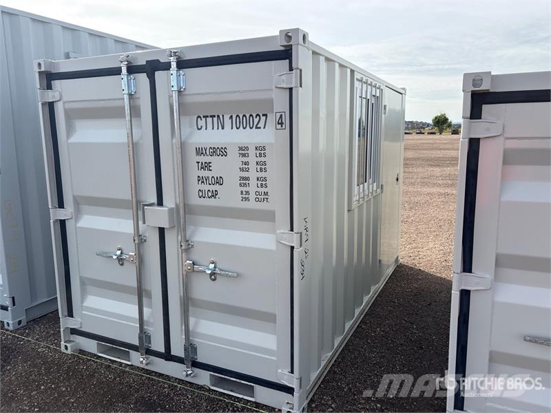 10 ft Multi-Door Open-Sided Storage Container (Unu Contenedores de almacenamiento