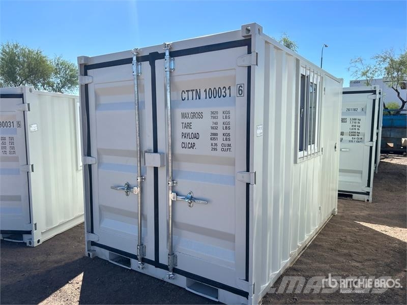 10 ft Storage Container (Unused) Contentores de armazenamento