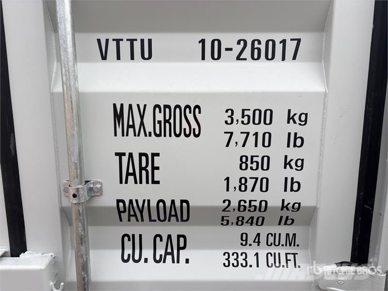 10 ft Storage Container Lagerbehälter