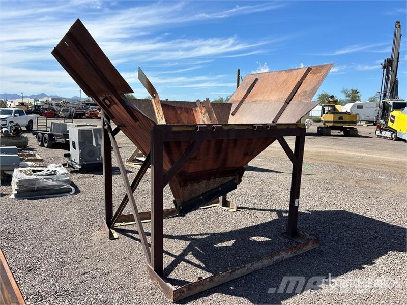 10 ft x 6 ft Aggregate Hopper Sonstige Baumaschinen