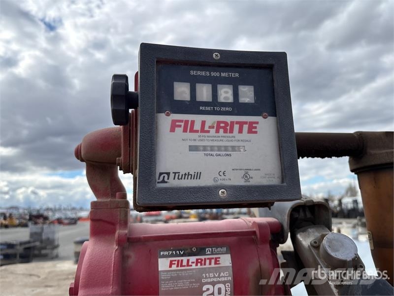  1000 gal Skid Mounted Concrete Diesel Double Wall  Kütusemahutid