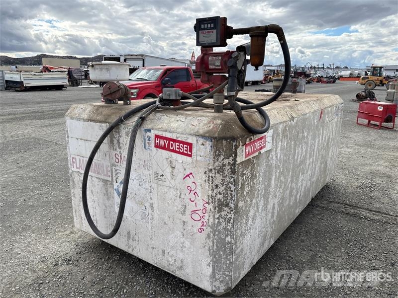  1000 gal Skid Mounted Concrete Diesel Double Wall  Kütusemahutid
