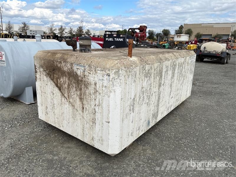  1000 gal Skid Mounted Concrete Diesel Double Wall  Kütusemahutid
