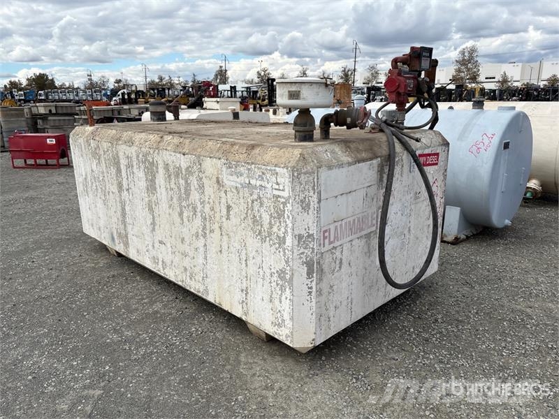  1000 gal Skid Mounted Concrete Diesel Double Wall  Kütusemahutid