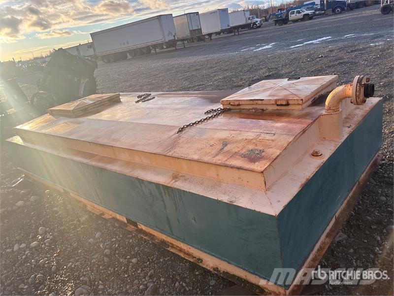 1000 gal Steel Used Oil Tank Degvielas un piedevu tvertnes