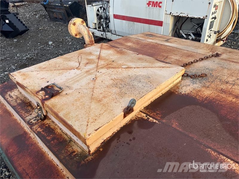 1000 gal Steel Used Oil Tank Degvielas un piedevu tvertnes