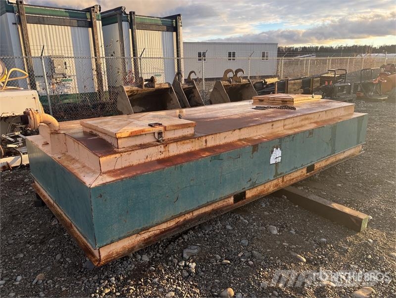 1000 gal Steel Used Oil Tank Degvielas un piedevu tvertnes