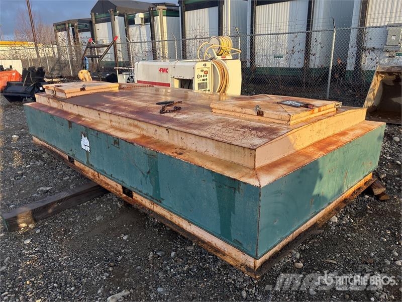 1000 gal Steel Used Oil Tank Degvielas un piedevu tvertnes