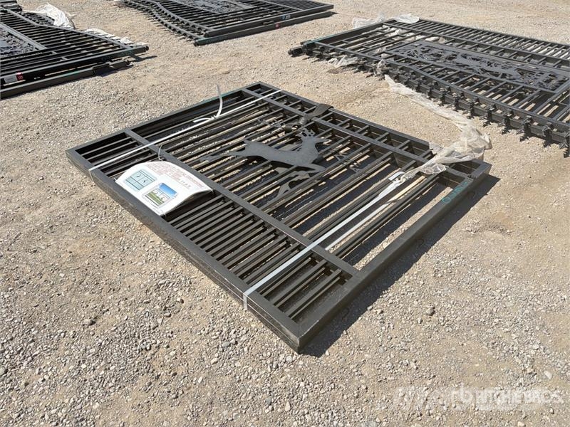  11 ft 8 in x 4 ft 9 in Wrought Iron Bi-Parting 4.9 Sonstige Landmaschinen
