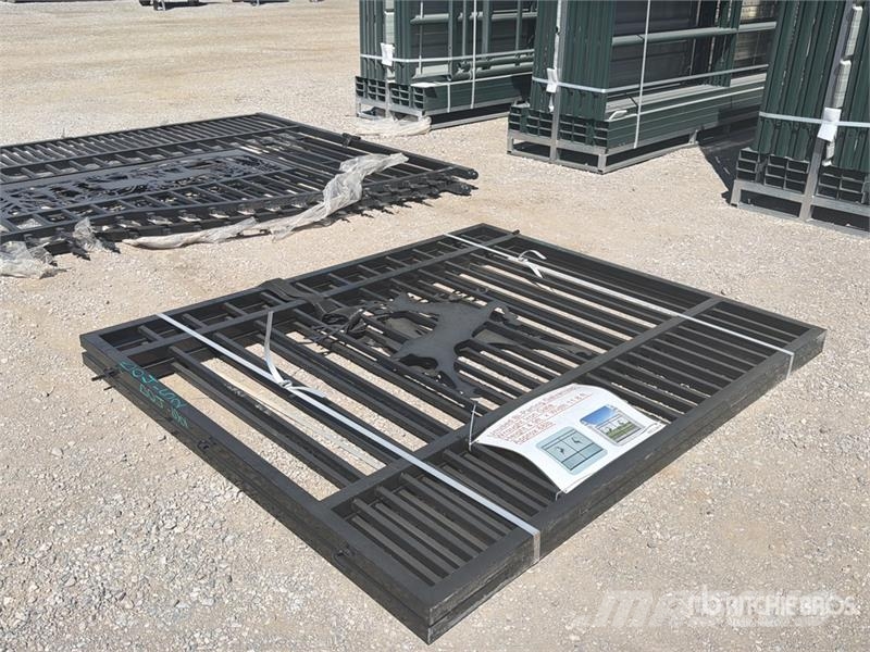  11 ft 8 in x 4 ft 9 in Wrought Iron Bi-Parting 4.9 Sonstige Landmaschinen