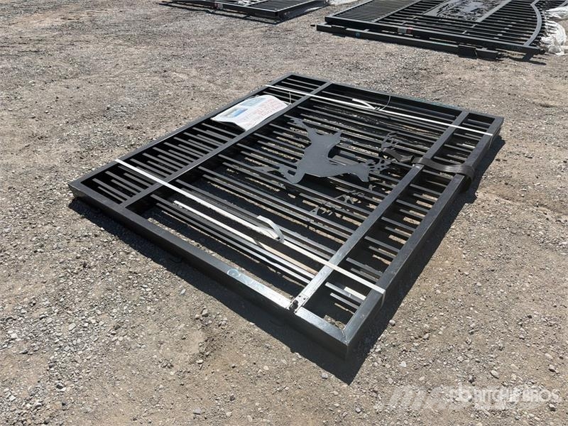  11 ft 8 in x 4 ft 9 in Wrought Iron Bi-Parting 4.9 Sonstige Landmaschinen