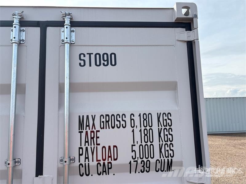 12 ft Multi-Door Open-Sided ft long Storage Contai Contenedores de almacenamiento