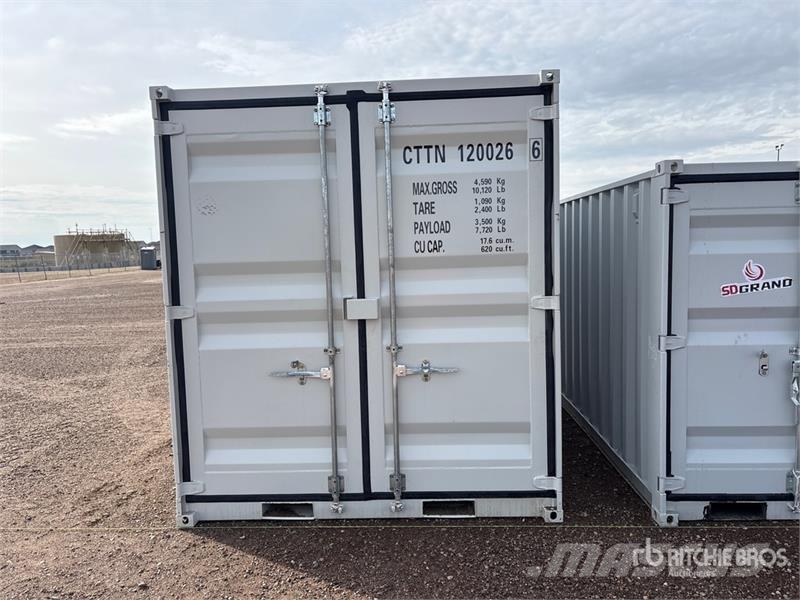 12 ft Standard Multi-Door Open-Sided Ft Storage C Contenedores de almacenamiento