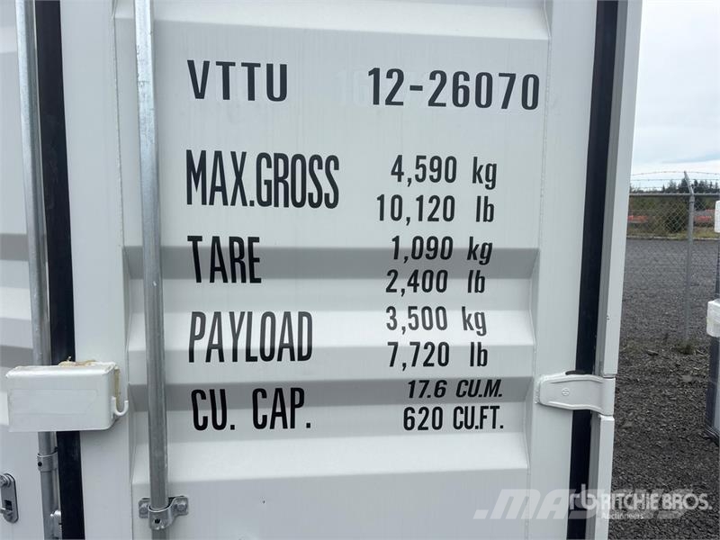 12 ft Standard Storage Container (Unused) 儲存用貨櫃