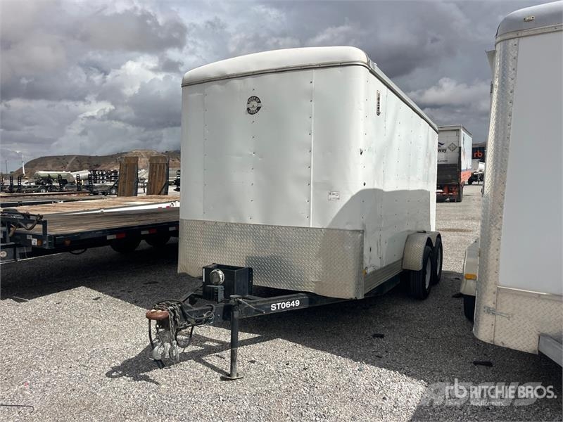 14 ft T/A Enclosed Trailer Prikolice zabojniki