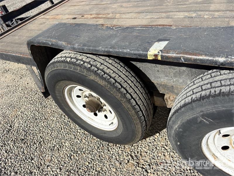 14 ft T/A Equipment Trailer Prikolice za prevoz vozil