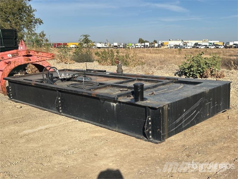 1400 gal Skid Mounted Steel Diesel Fuel Tank Depósitos de combustible y aditivos