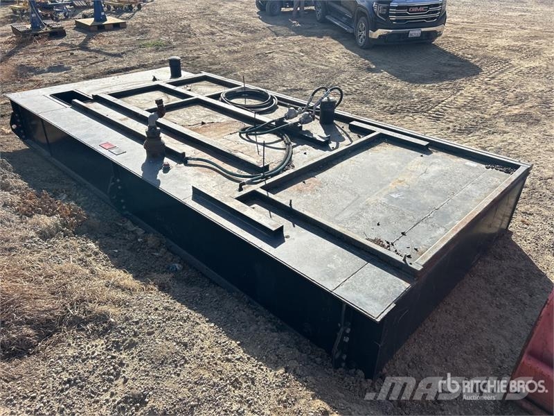 1400 gal Skid Mounted Steel Diesel Fuel Tank Depósitos de combustible y aditivos