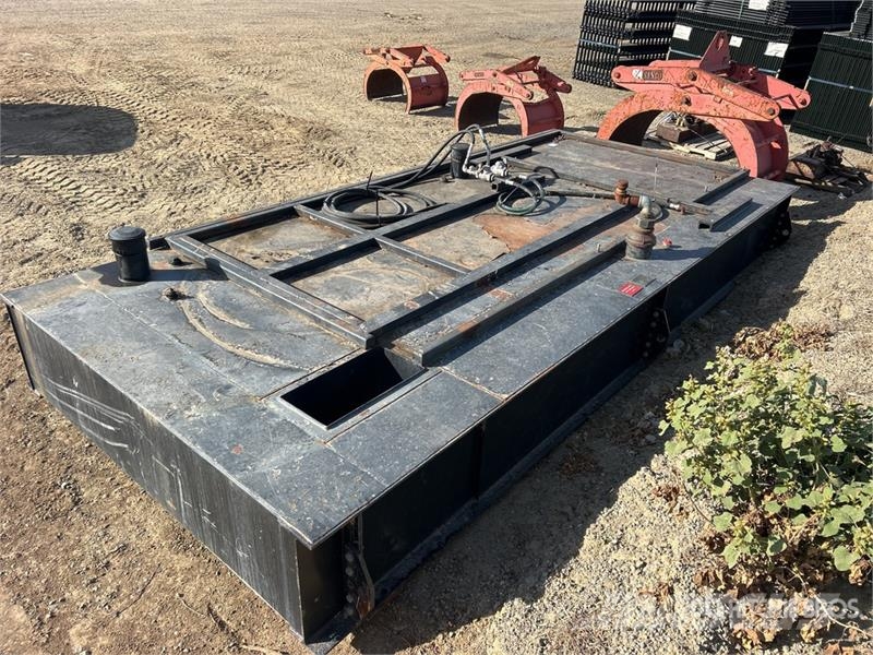 1400 gal Skid Mounted Steel Diesel Fuel Tank Depósitos de combustible y aditivos