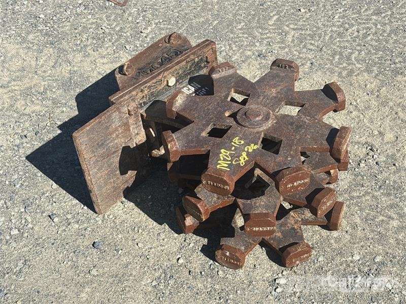 16 in Compaction Wheel Rollers
