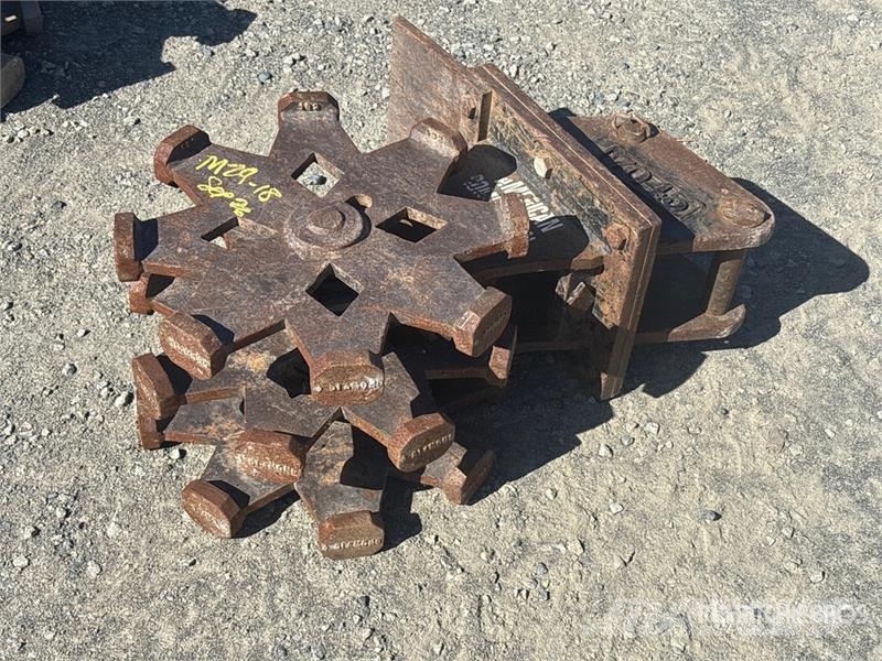 16 in Compaction Wheel Rollers