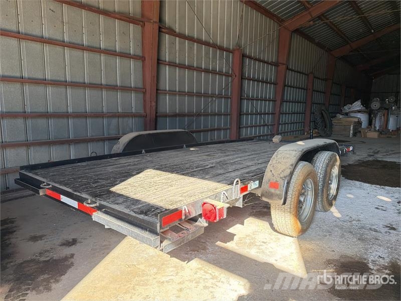  16FT 16 ft T/A Equipment Trailer Autotransportanhänger