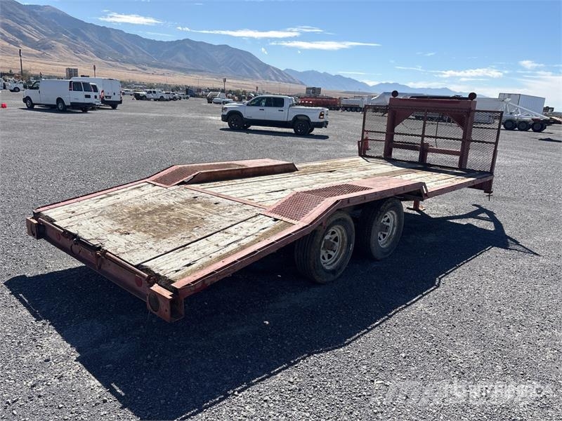 17 ft T/A Gooseneck Equipment Trailer Autotransportanhänger