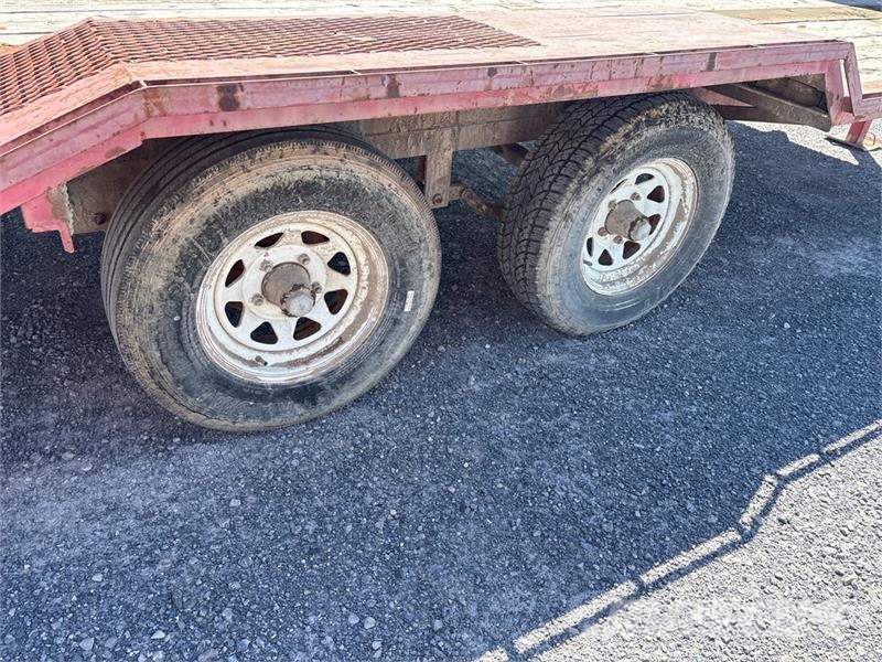 17 ft T/A Gooseneck Equipment Trailer Autotransportanhänger