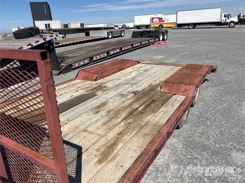 17 ft T/A Gooseneck Equipment Trailer Autotransportanhänger