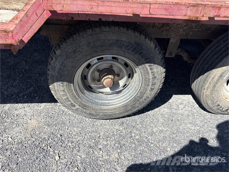 17 ft T/A Gooseneck Equipment Trailer Autotransportanhänger