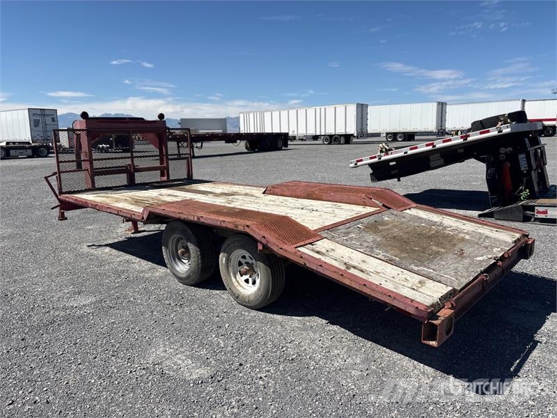 17 ft T/A Gooseneck Equipment Trailer Autotransportanhänger