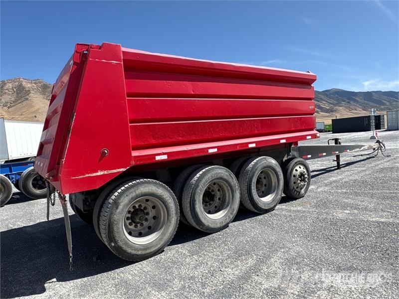  18 ft Tri/A Pup Dump Trailer Rimorchi ribaltabili