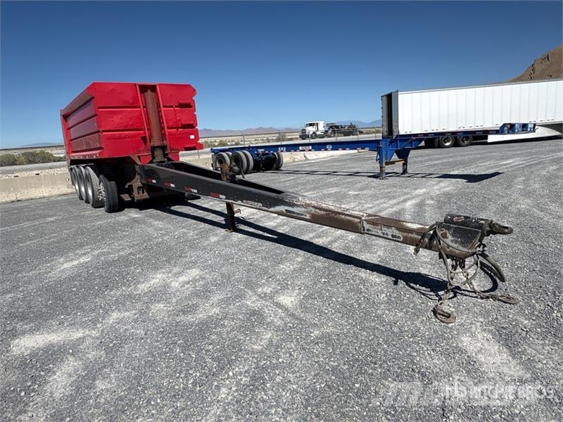  18 ft Tri/A Pup Dump Trailer Rimorchi ribaltabili